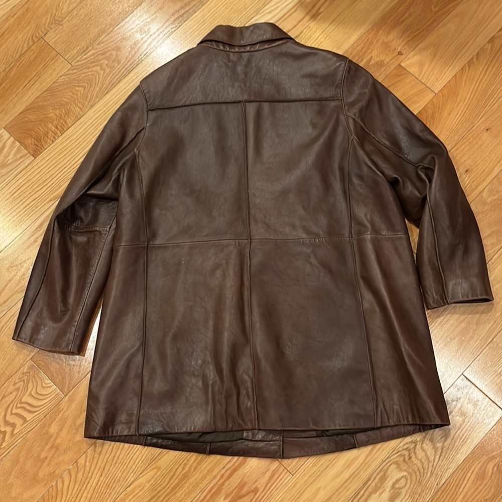 Preston & York Brown Trench Coat - Picture 5 of 7